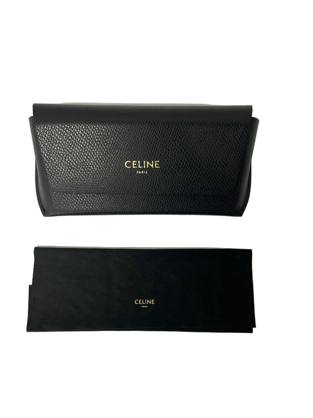 Celine Sunglasses Dark Brown Gold Triomphe Tortoiseshell Eyewear - Picture 6 of 6